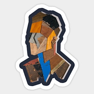 Abstract Graphic Design Sticker